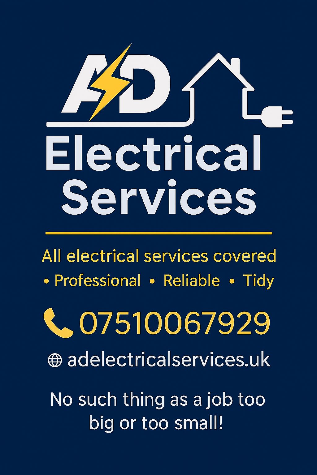 AD Electrical contact poster