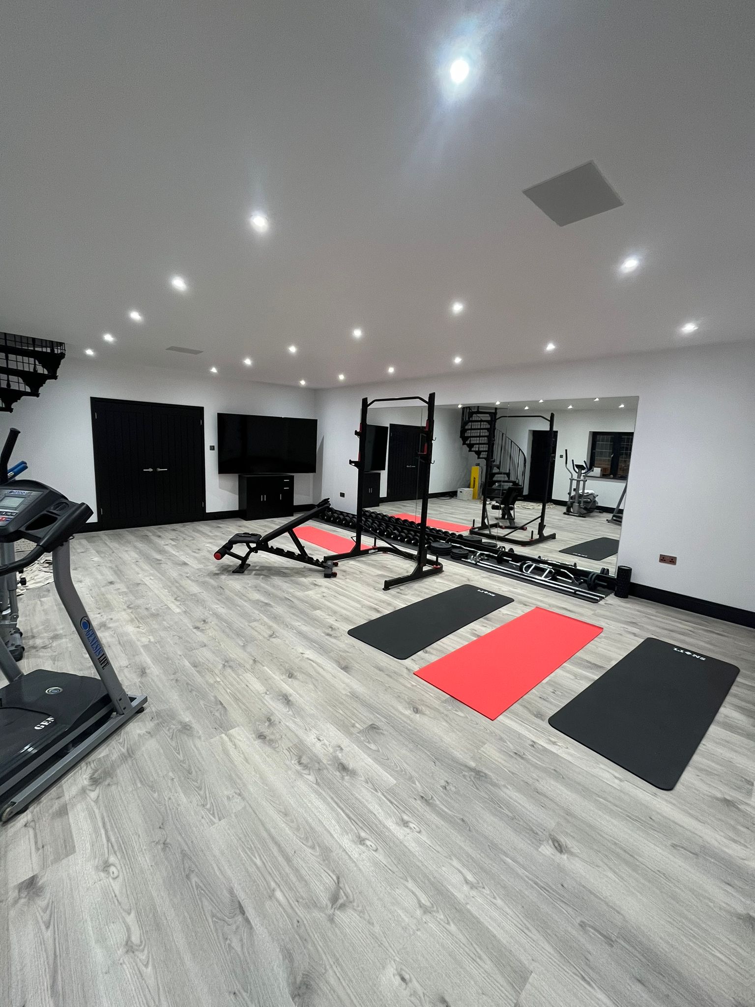 Commercial electrical work example